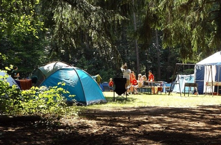 family camping is a fun adventure for kids