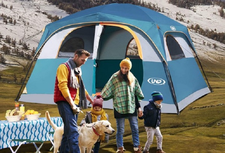 UNP Tents 6 Person camping tent