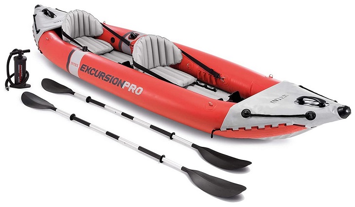 Intex Excursion Pro Professional Series Inflatable Fishing Kayak Review