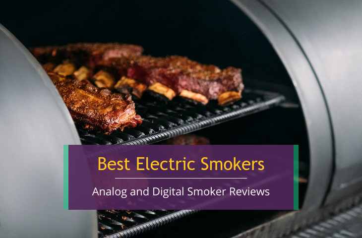 best electric smoker reviews - digital and analog